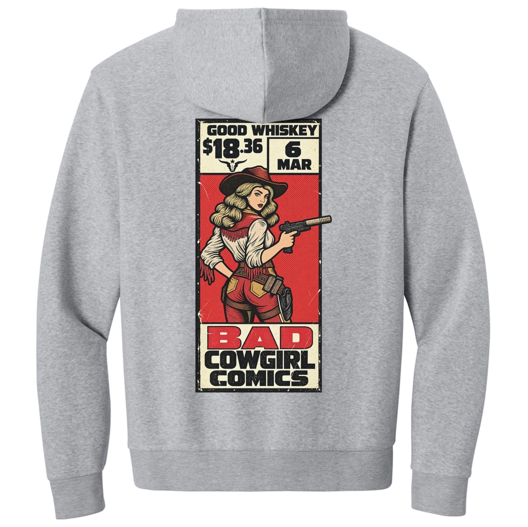 Good Whiskey Comic Hoodie - Small - Hoodie