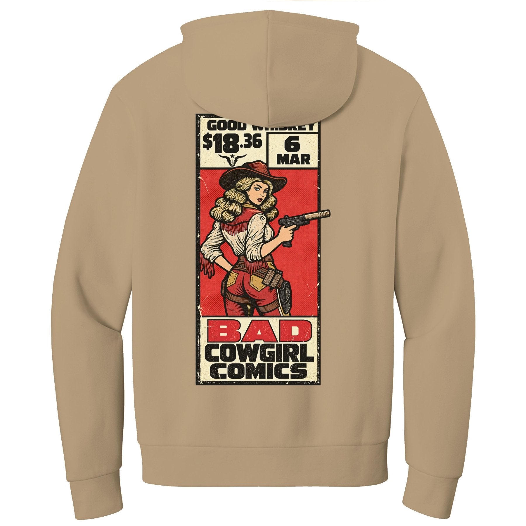 Good Whiskey Comic Hoodie - Small - Hoodie