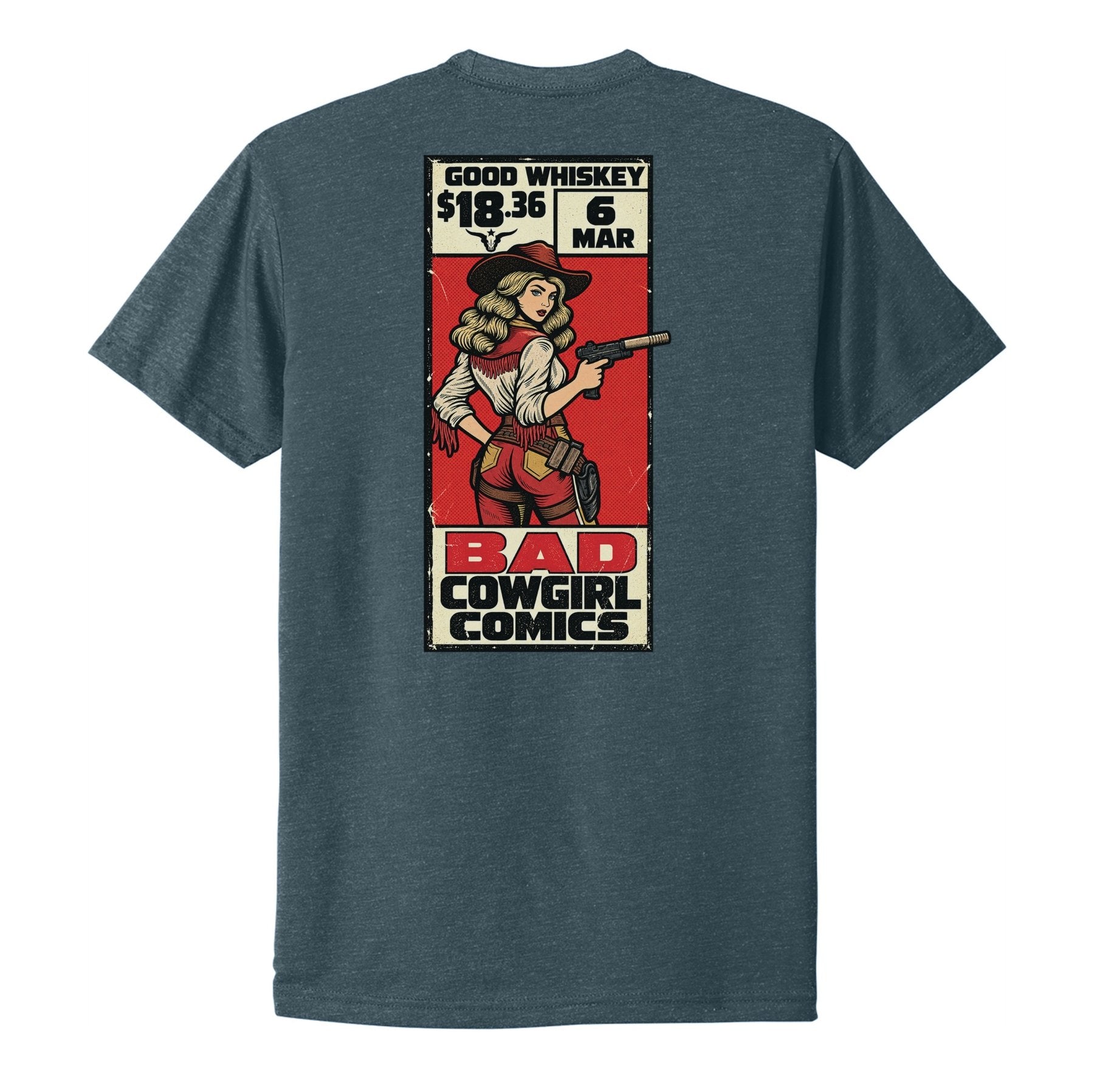 Good Whiskey Comic Tee - Small - Shirt