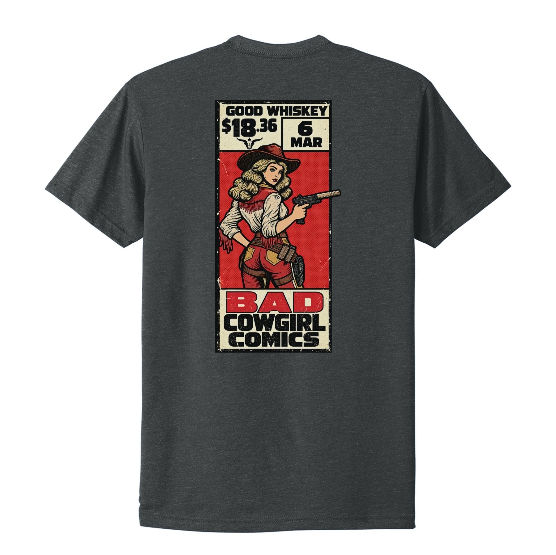 Good Whiskey Comic Tee - Small - Shirt