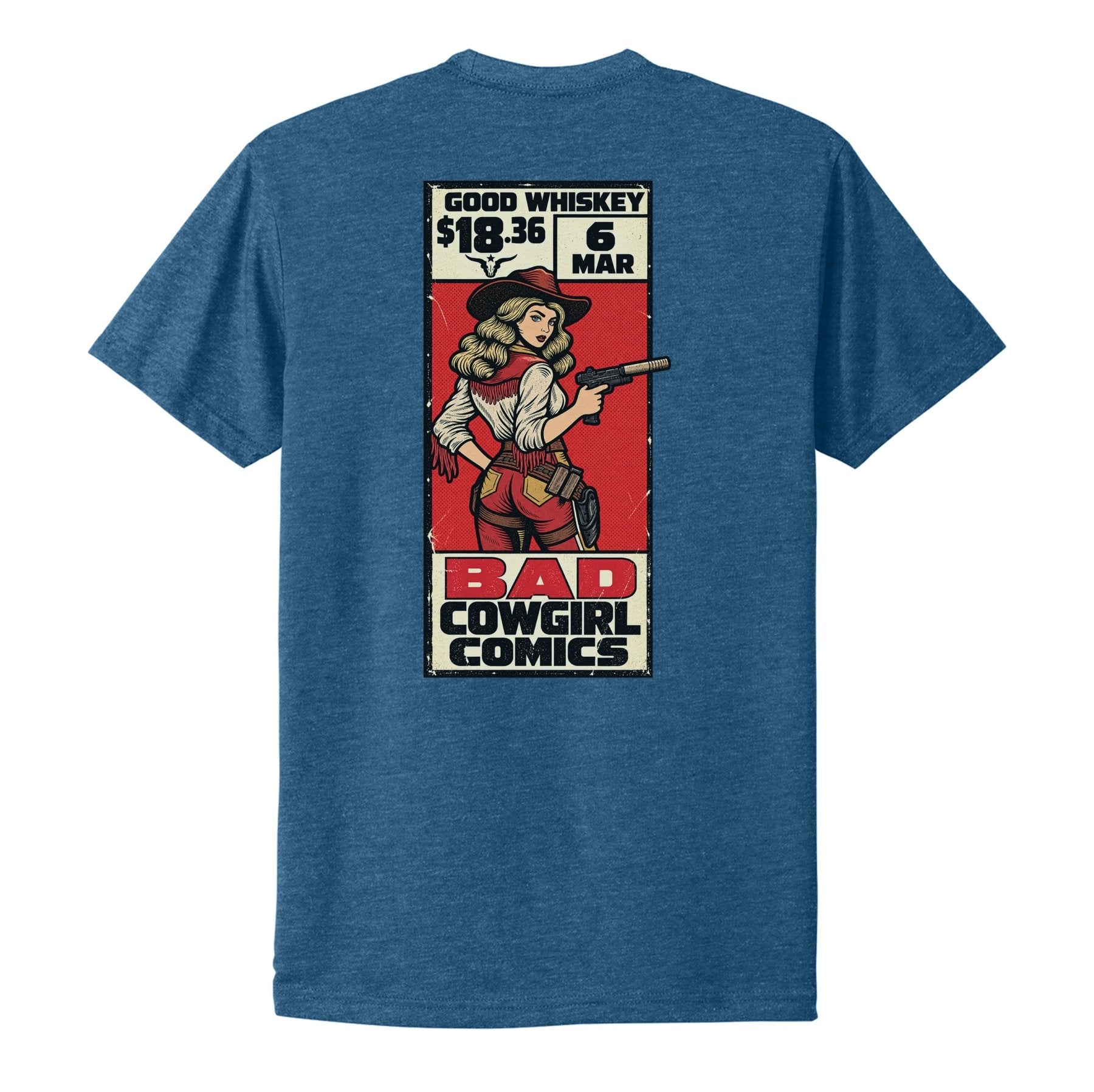 Good Whiskey Comic Tee - Small - Shirt