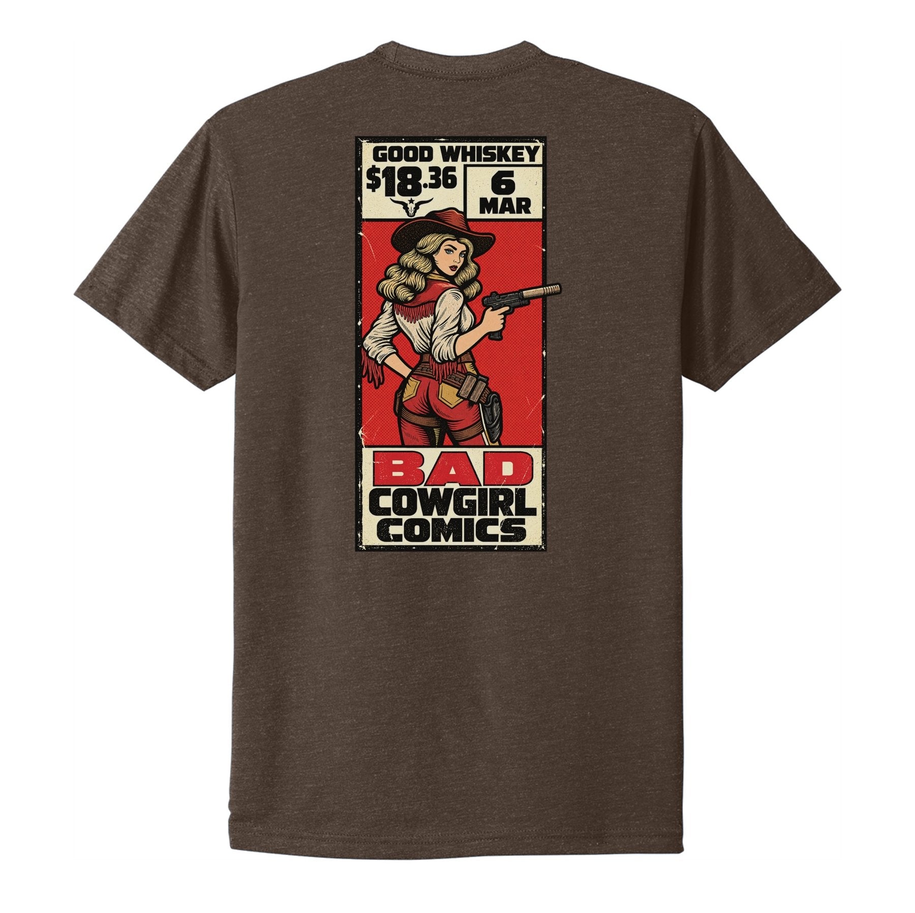 Good Whiskey Comic Tee - Small - Shirt