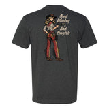 Good Whiskey Cowgirls Tee - Small - Shirt