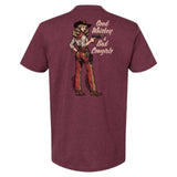 Good Whiskey Cowgirls Tee - Small - Shirt