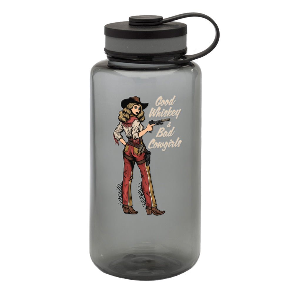 Good Whiskey Cowgirls Water Bottle - 38oz - Water Bottle