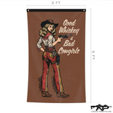 Good Whiskey Flag - 3' x 5' - Flag