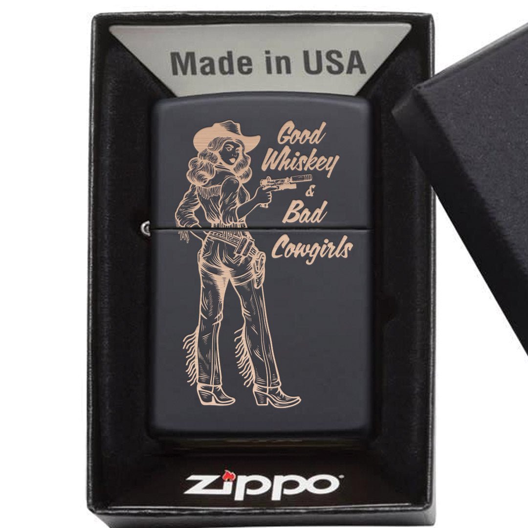 Good Whiskey Lighter - Matte Black - Lighter