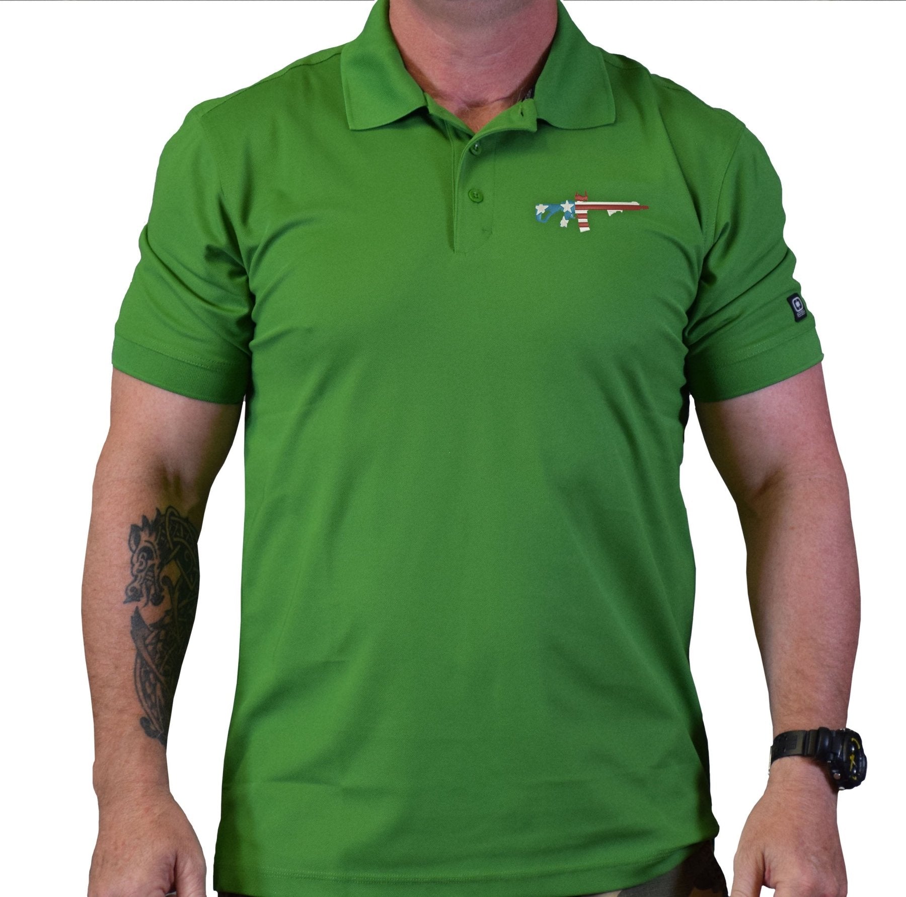 Gridiron Green ATP Rifle Polo - Small - Polo