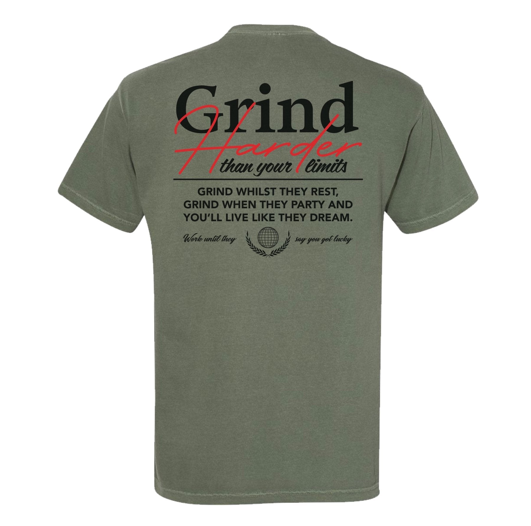 Grind Harder Heavyweight Shirt - Small - Shirt
