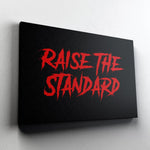 Grunge Raise The Standard Canvas - Stretched Canvas - Canvas