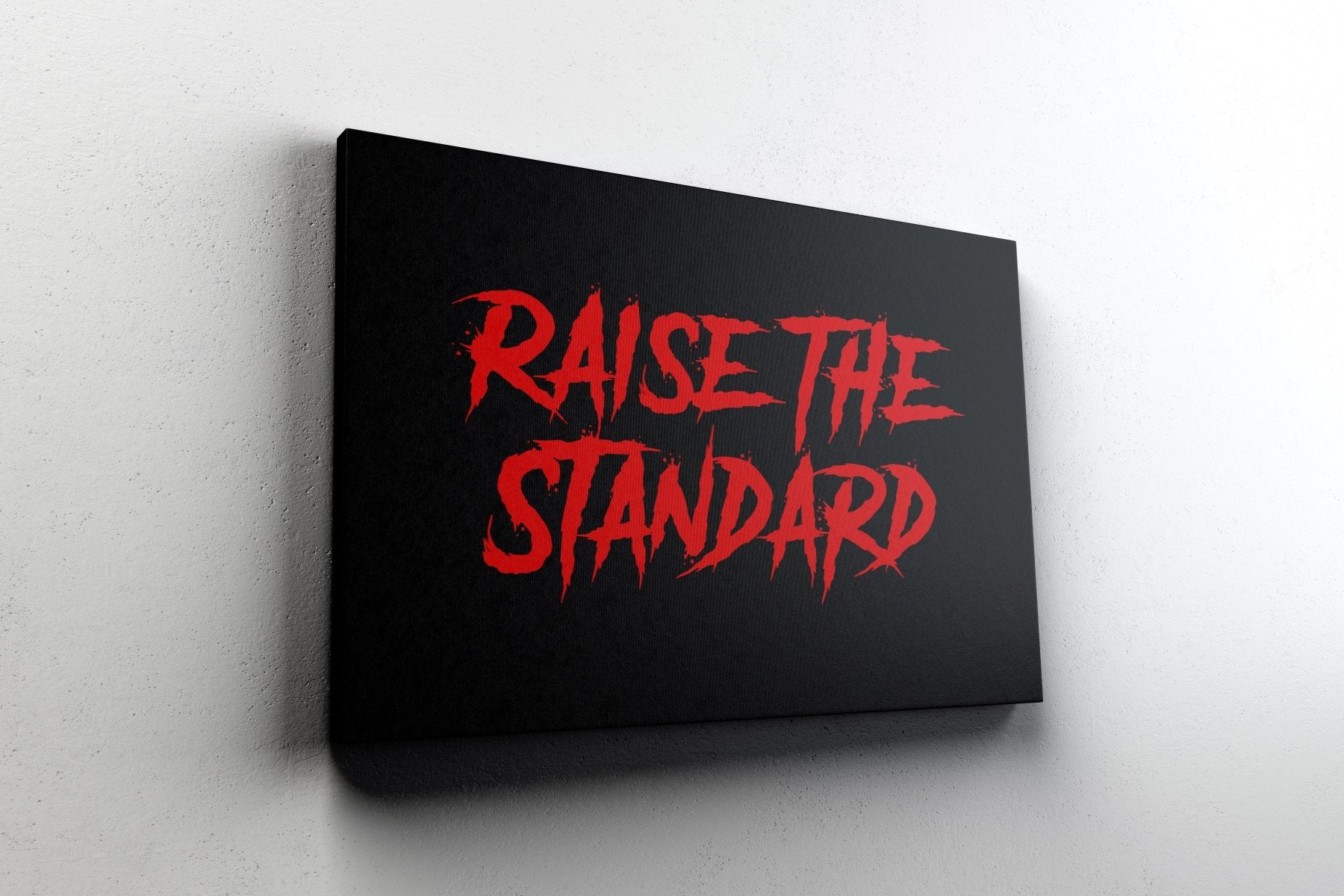 Grunge Raise The Standard Canvas - Stretched Canvas - Canvas