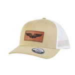 Gunner Wings Leather SnapBack - Adjustable - Headwear