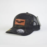 Gunner Wings Leather SnapBack - Adjustable - Headwear