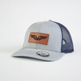 Gunner Wings Leather SnapBack - Adjustable - Headwear