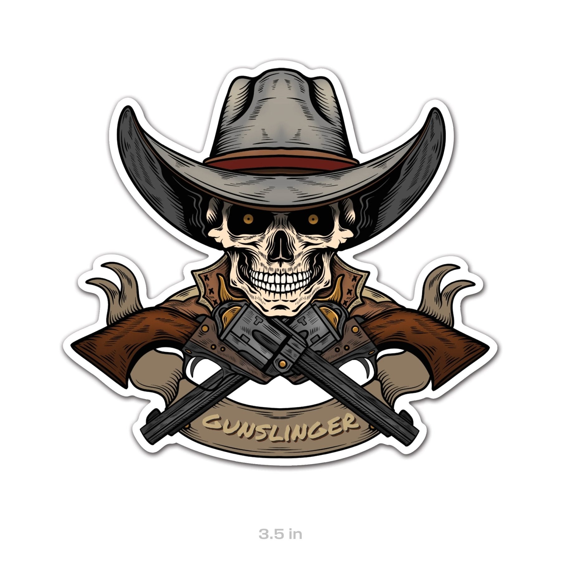 Gun Trigger Sticker Gunslinger Sticker – American Trigger Pullers