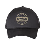 GWAC Retro Circle Foam Hat - OSFA - Headwear