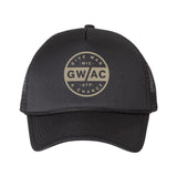 GWAC Retro Circle Foam Hat - OSFA - Headwear