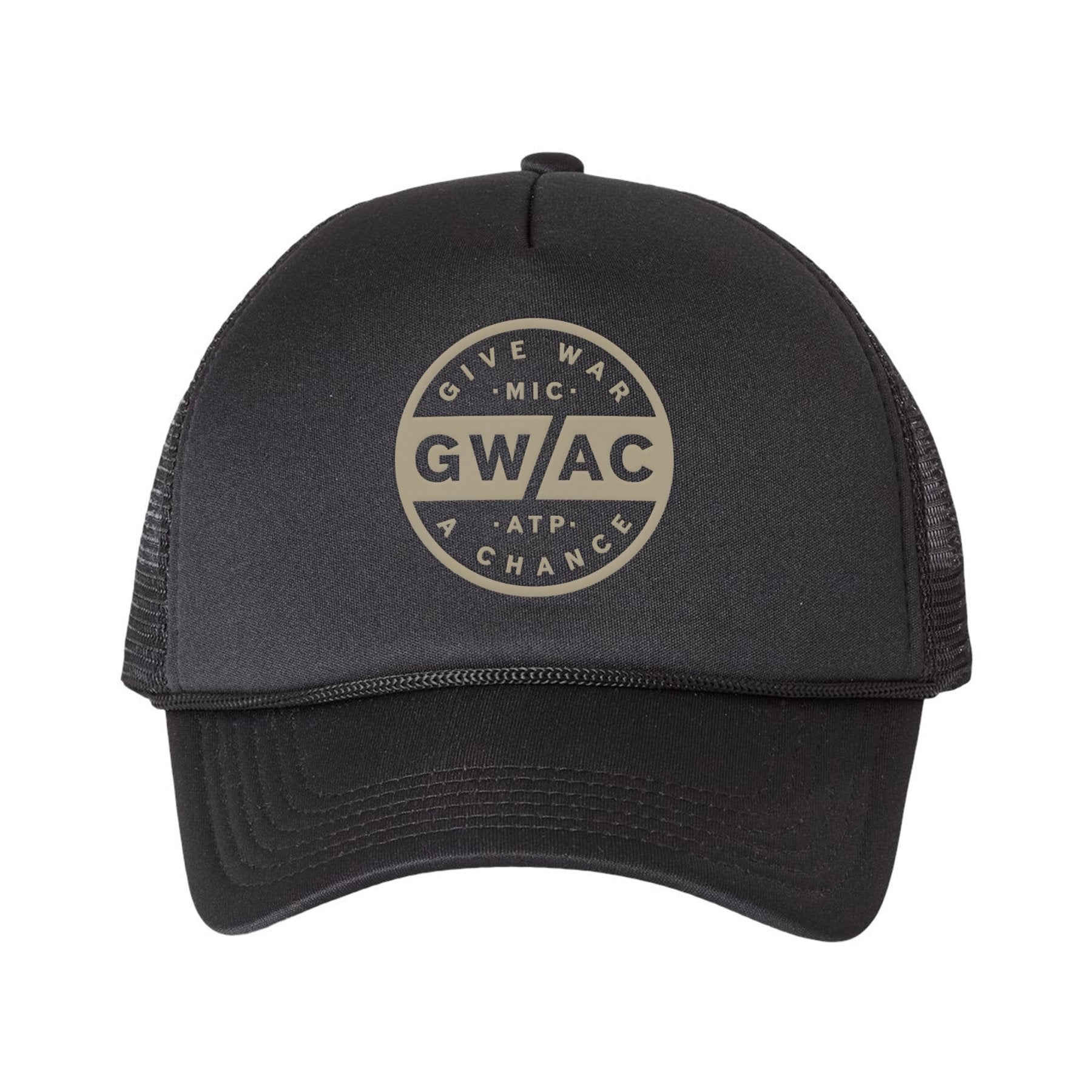 GWAC Retro Circle Foam Hat - OSFA - Headwear