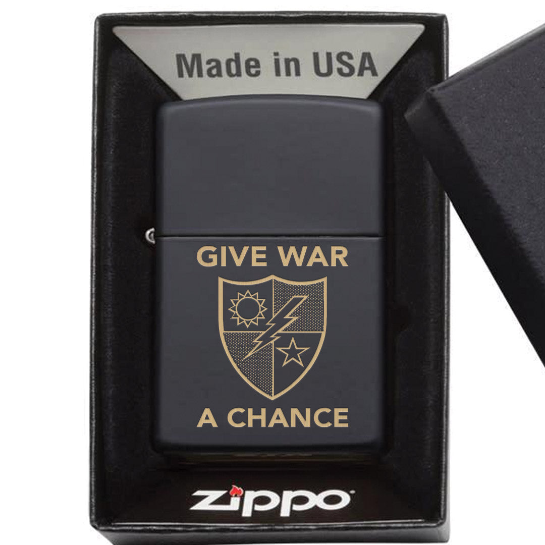 Give War A Chance 75th DUI Lighter