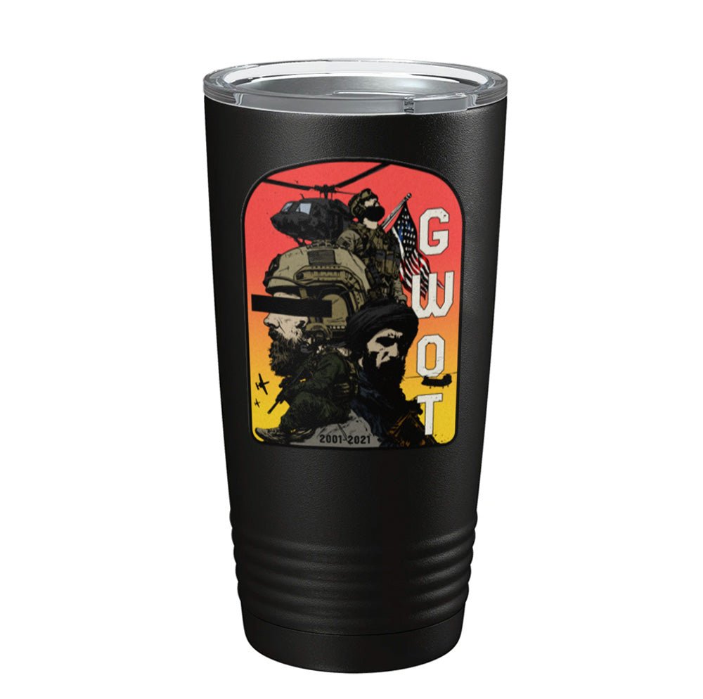 GWOT 2001 - 2021 Printed Tumbler - 20oz - Tumbler