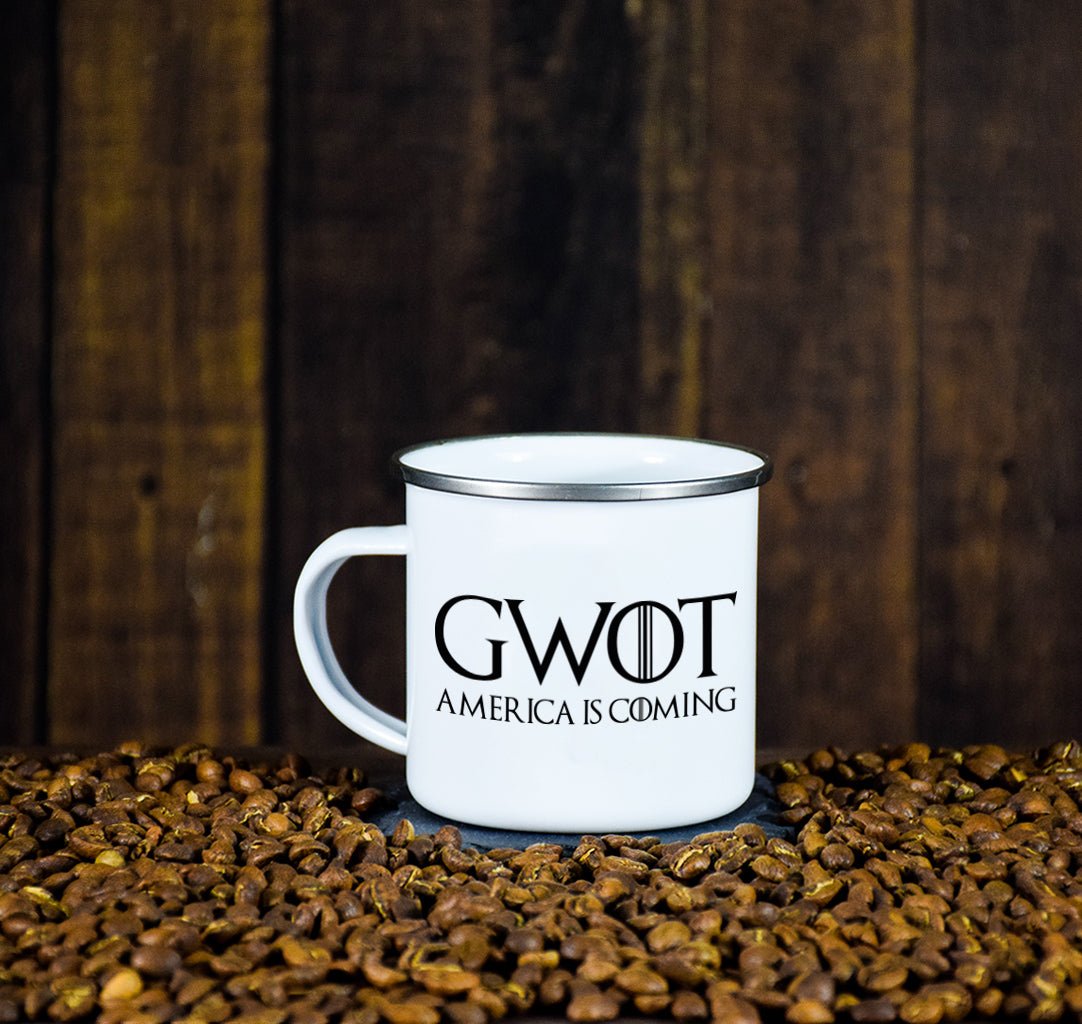 GWOT America Mug - 11oz Metal - Mug