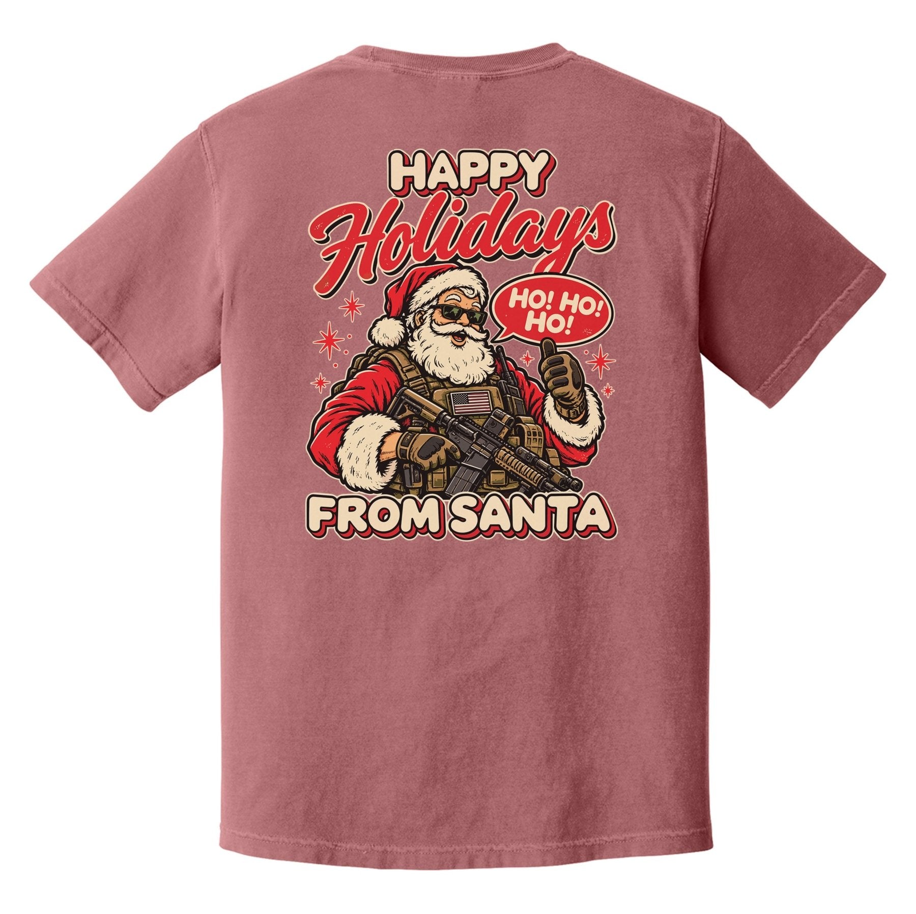 Happy Holidays Heavyweight Tee - Small - Shirt