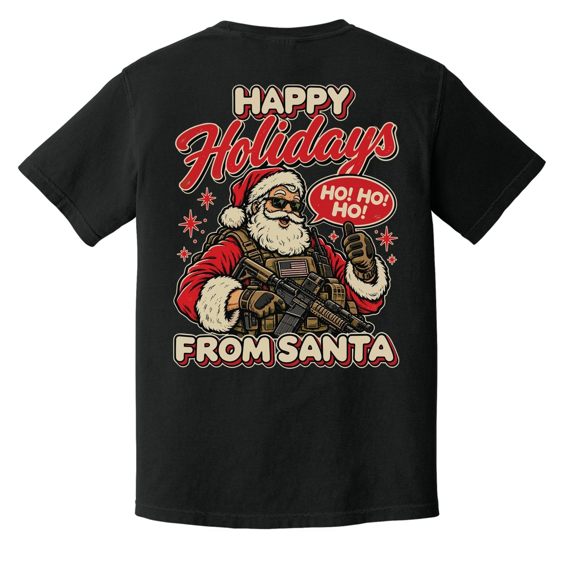 Happy Holidays Heavyweight Tee - Small - Shirt