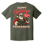 Happy Holidays Heavyweight Tee - Small - Shirt