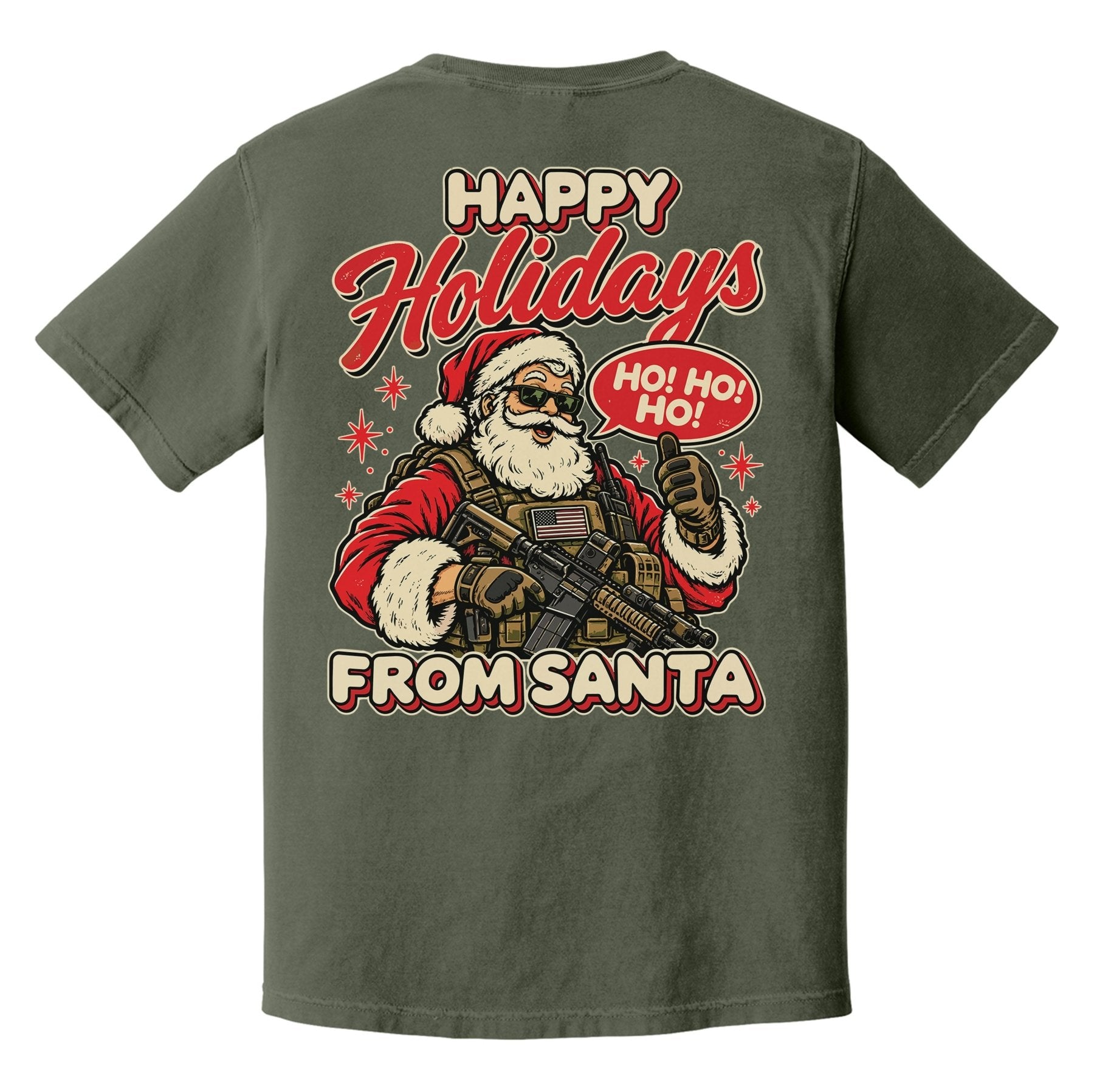 Happy Holidays Heavyweight Tee - Small - Shirt