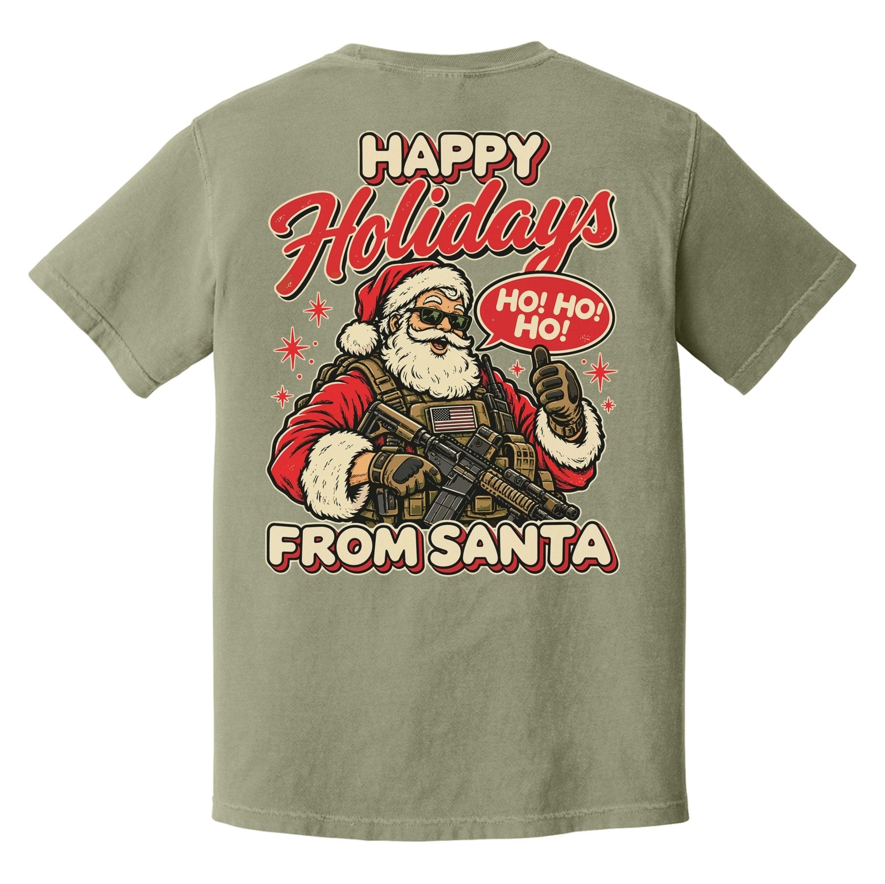Happy Holidays Heavyweight Tee - Small - Shirt