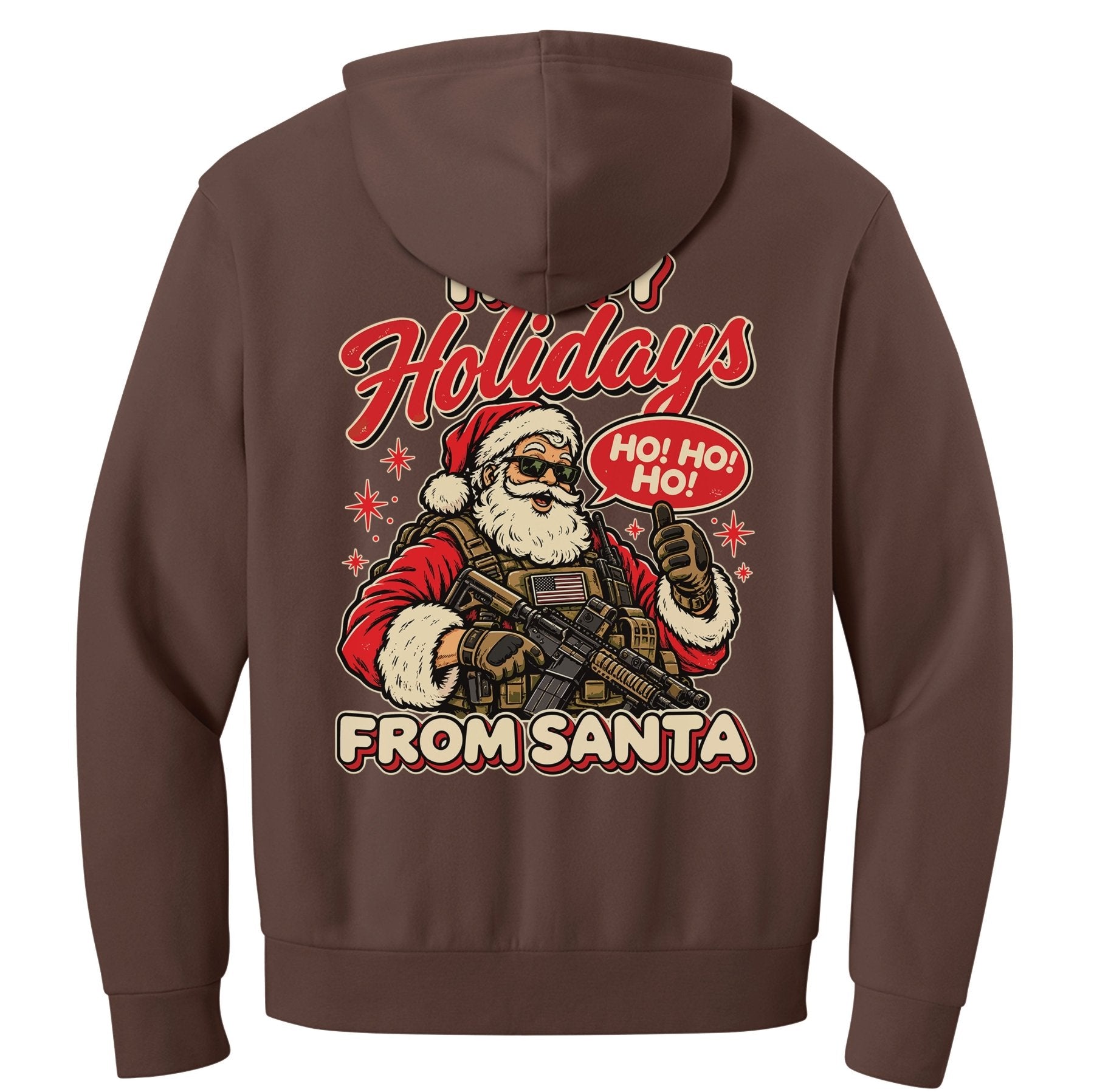 Happy Holidays Hoodie - Small - Hoodie