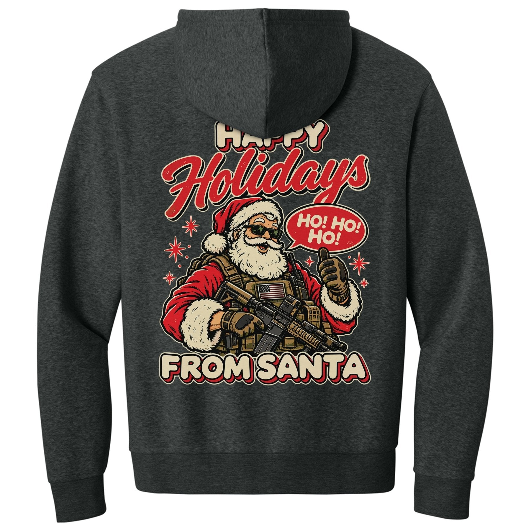 Happy Holidays Hoodie - Small - Hoodie