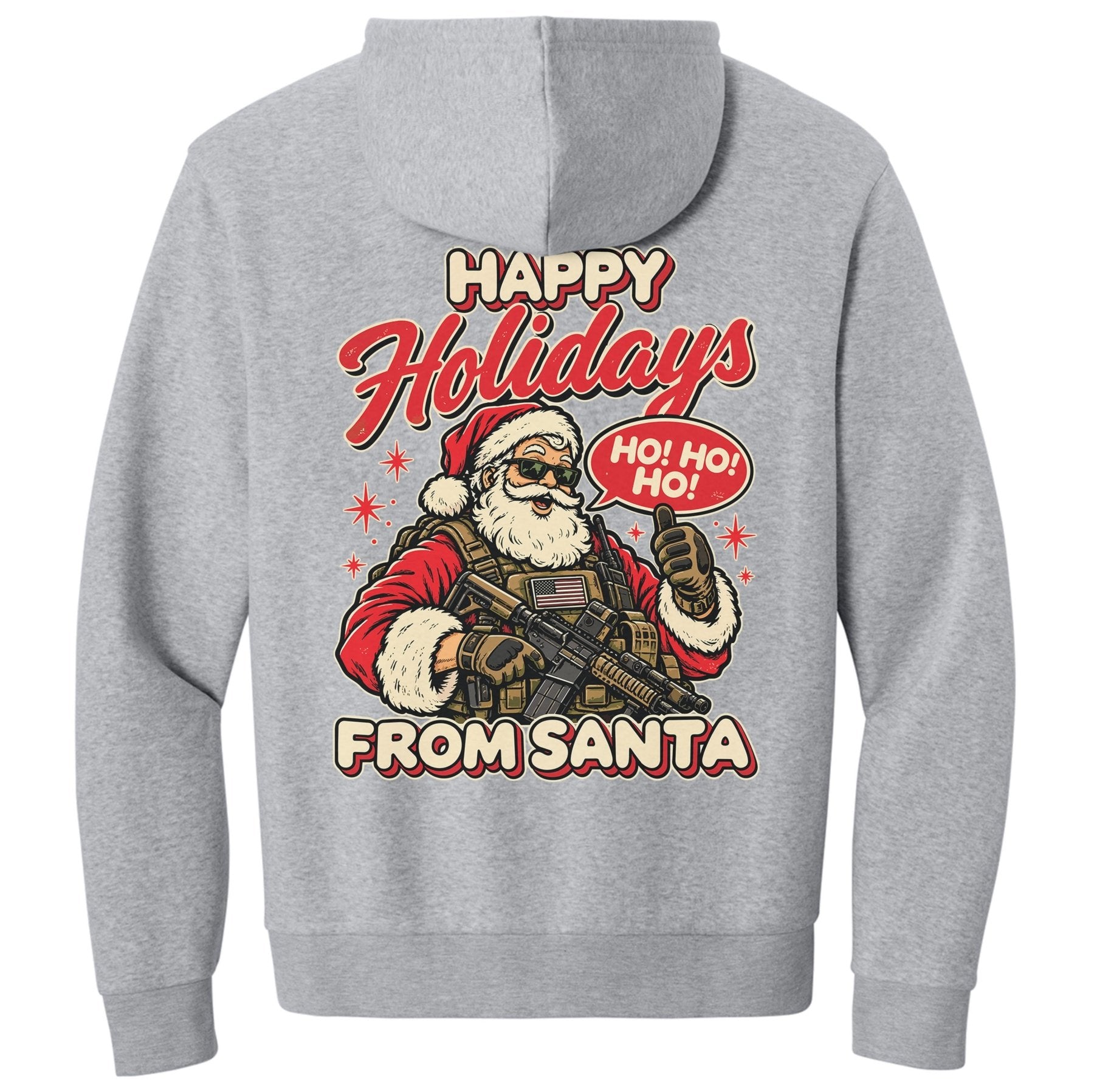 Happy Holidays Hoodie - Small - Hoodie