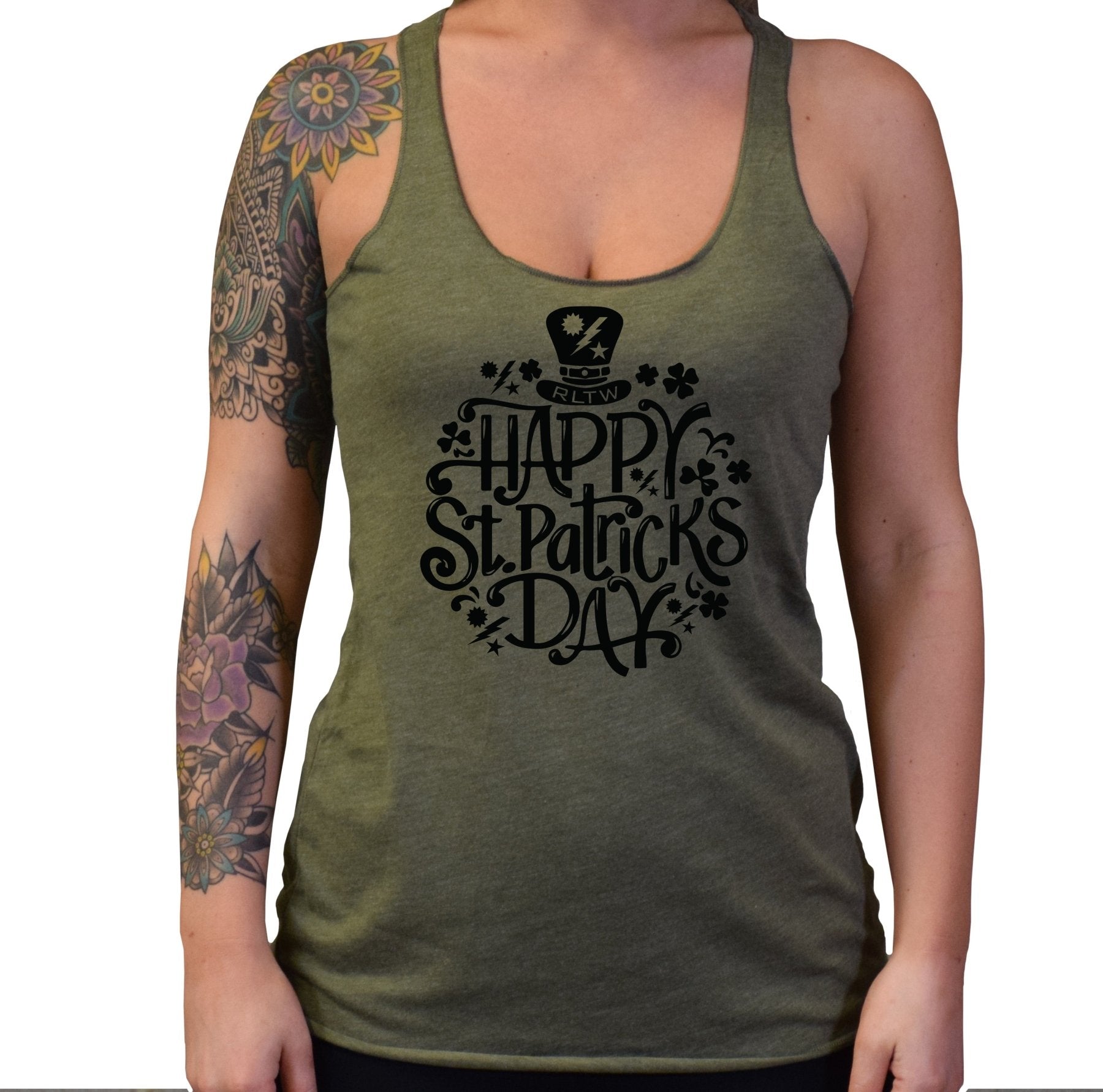 Happy St Patrick's Day RLTW Ladies - Small - Tank