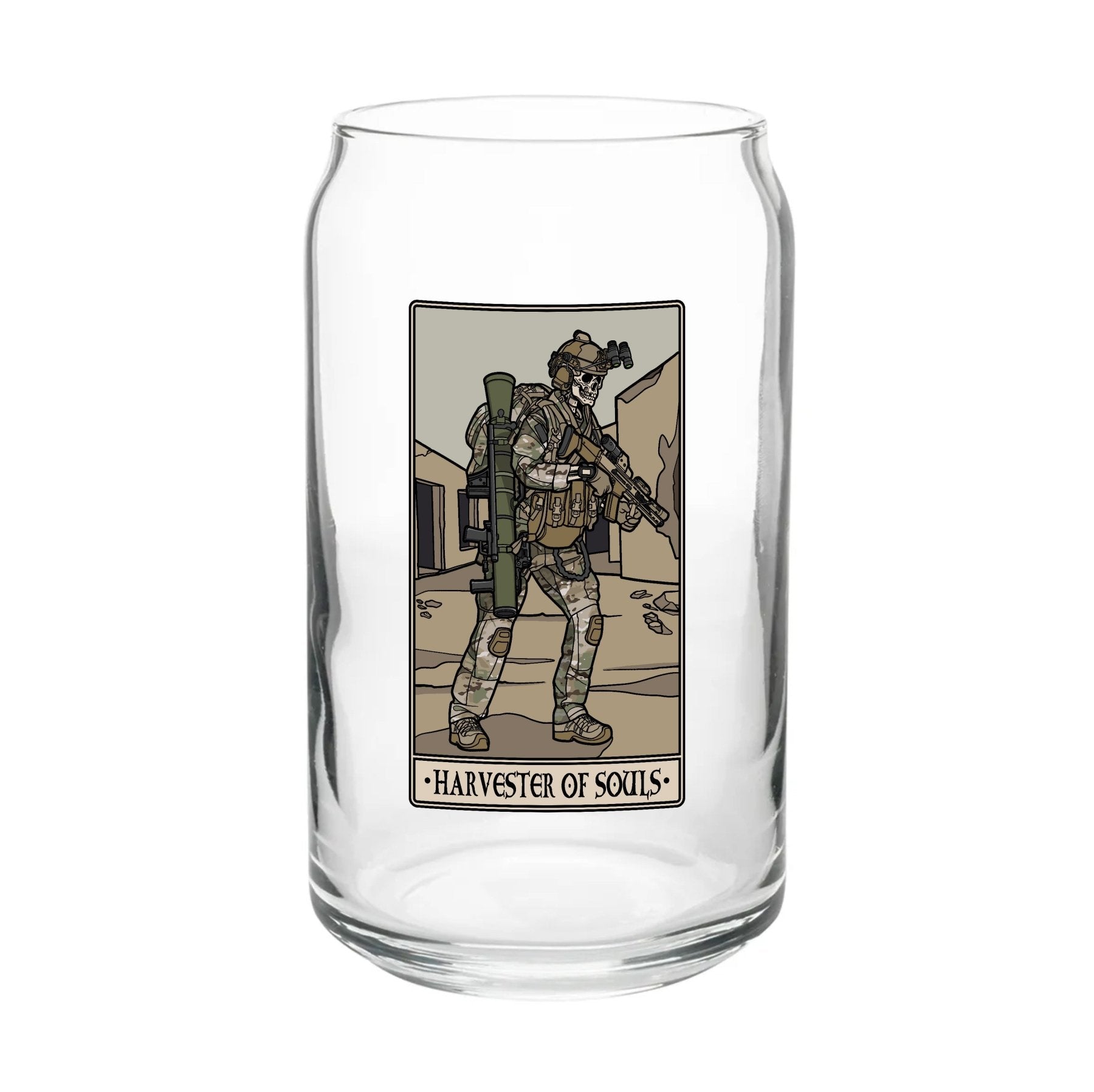 Harvester Of Souls Beer Can Glass Set - 16oz - Glassware