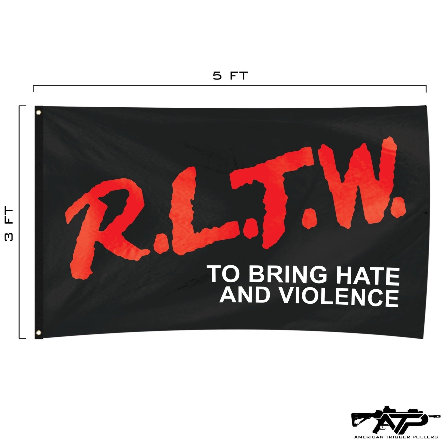 Hate and Violence Flag - 3' x 5' - Flag