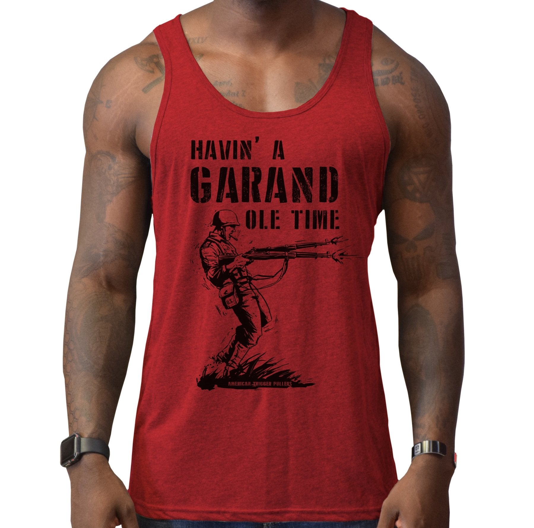 Havin' A Garand Ole Time Tank - Small - Tank