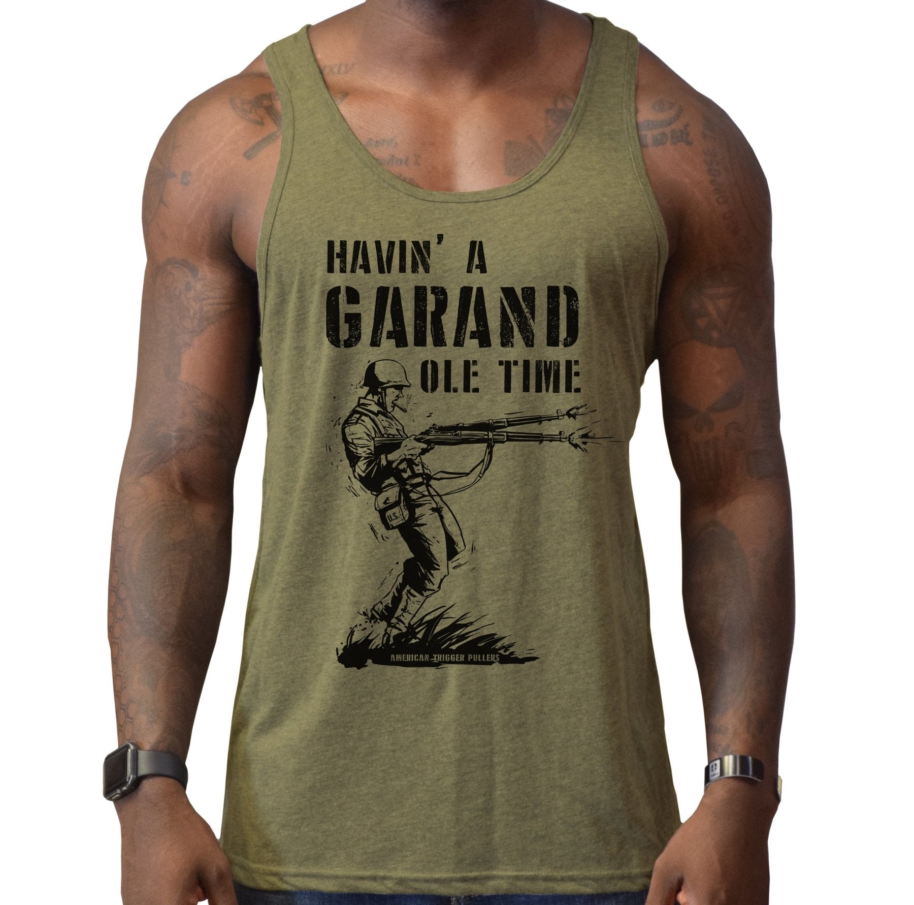 Havin' A Garand Ole Time Tank - Small - Tank