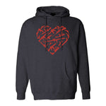 Heart Guns Hoodie - Small - Hoodie