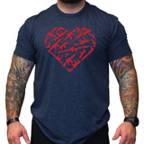 Heart Guns Tee - Small - Shirt