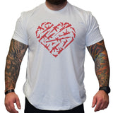 Heart Guns Tee - Small - Shirt