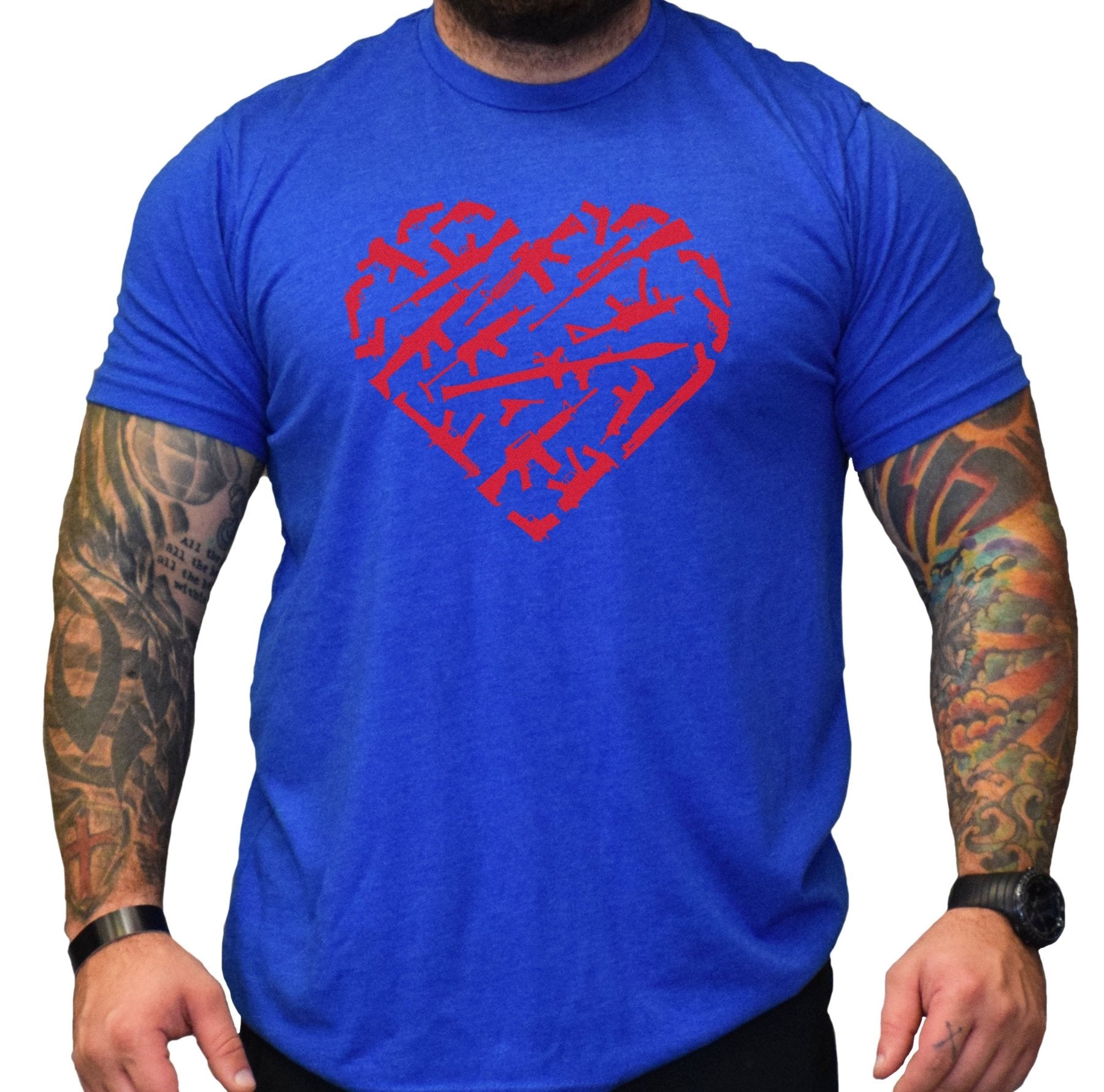 Heart Guns Tee - Small - Shirt