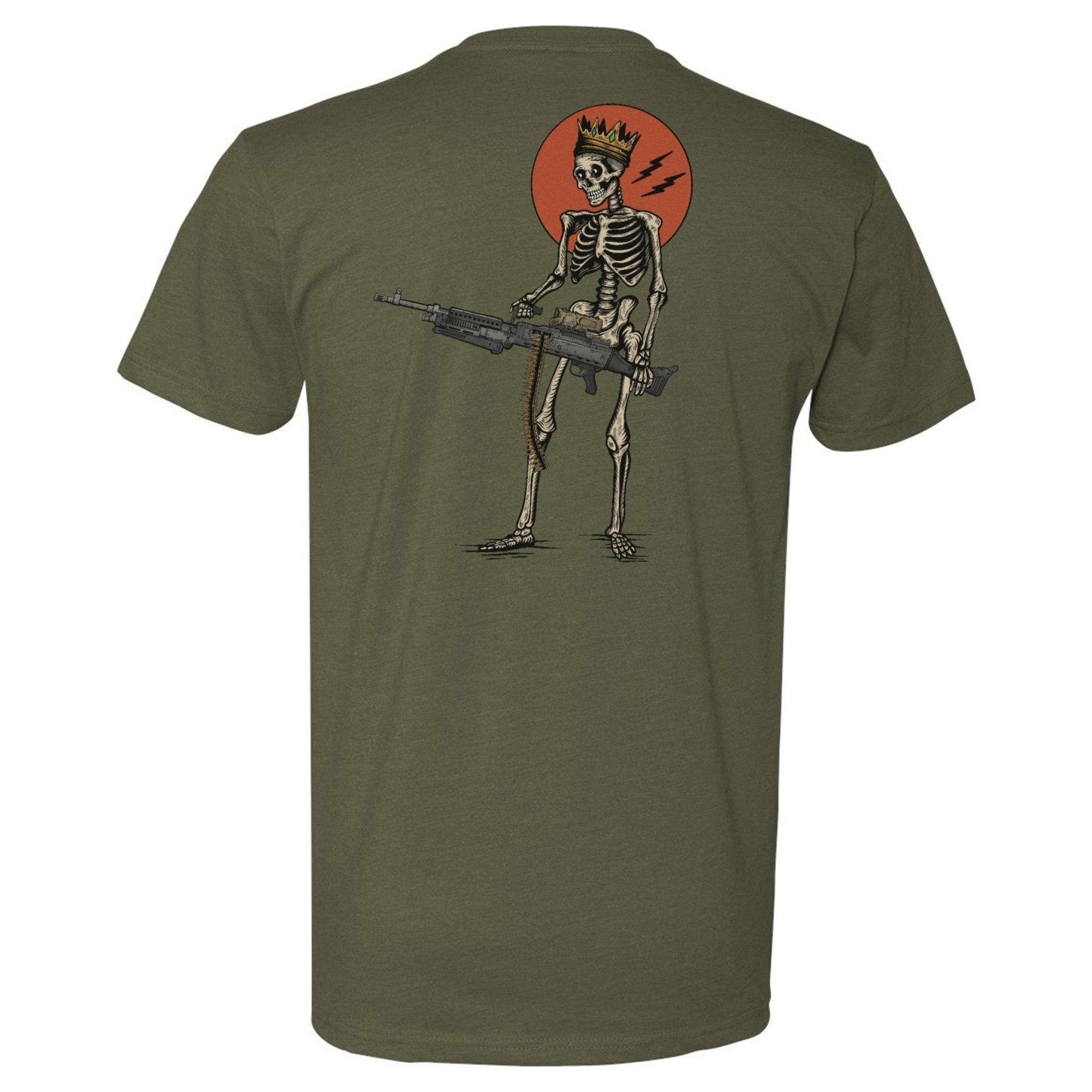 Heavy Gunner Skeleton Tee - Small - Shirt