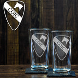 HHBN 1CD COIC Shield Pint Glass Set - Private Pint Glass