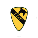 HHBN 1CD COIC Shield Sticker - 4" - Private Sticker