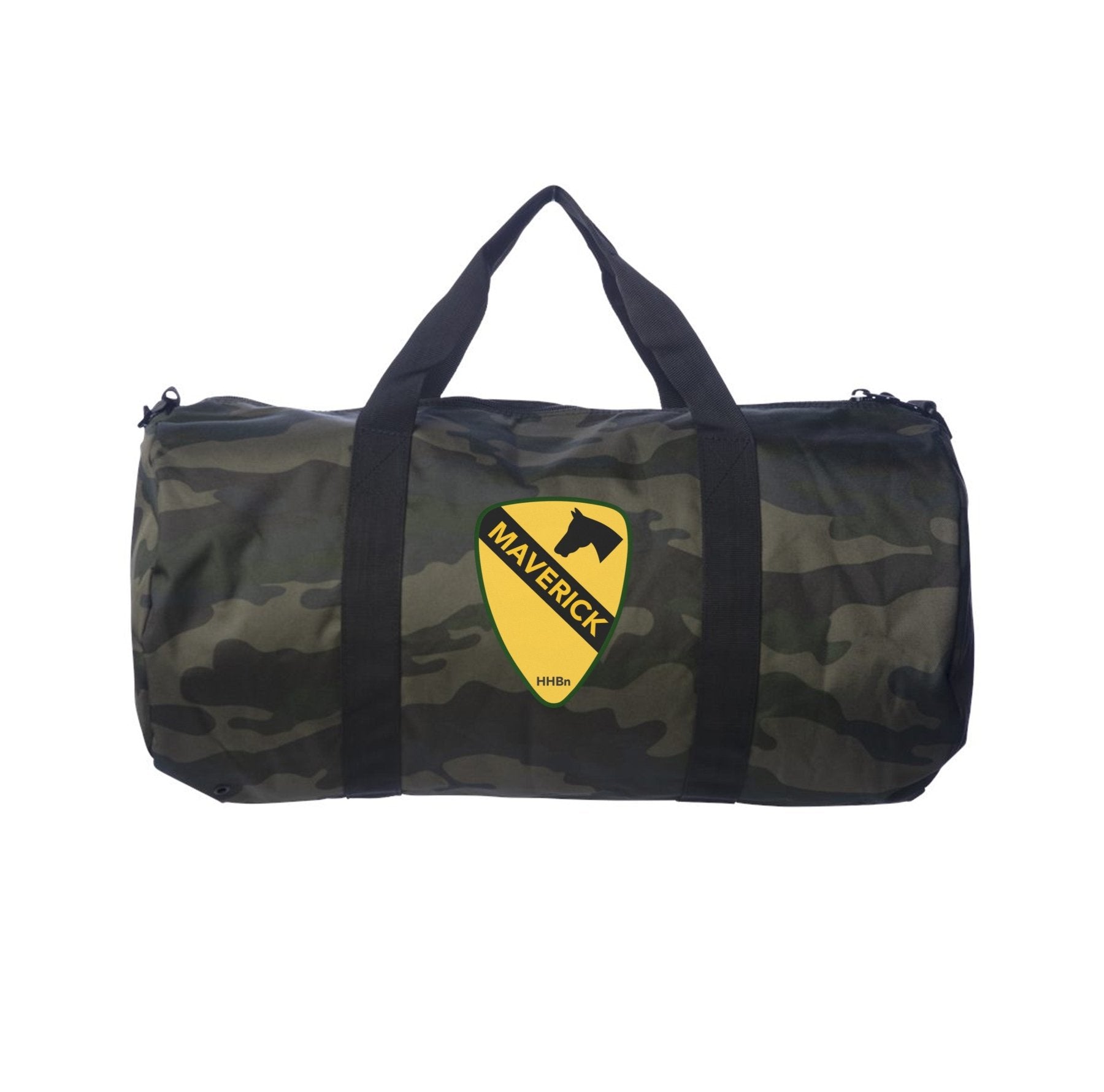 HHBN 1CD MAVERICK Duffel Bag - Woodland Camo - Private Duffel Bag