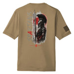 HHC 215 BSB Spartans Moisture Wicking Shirt - Small - Private Performance Wear
