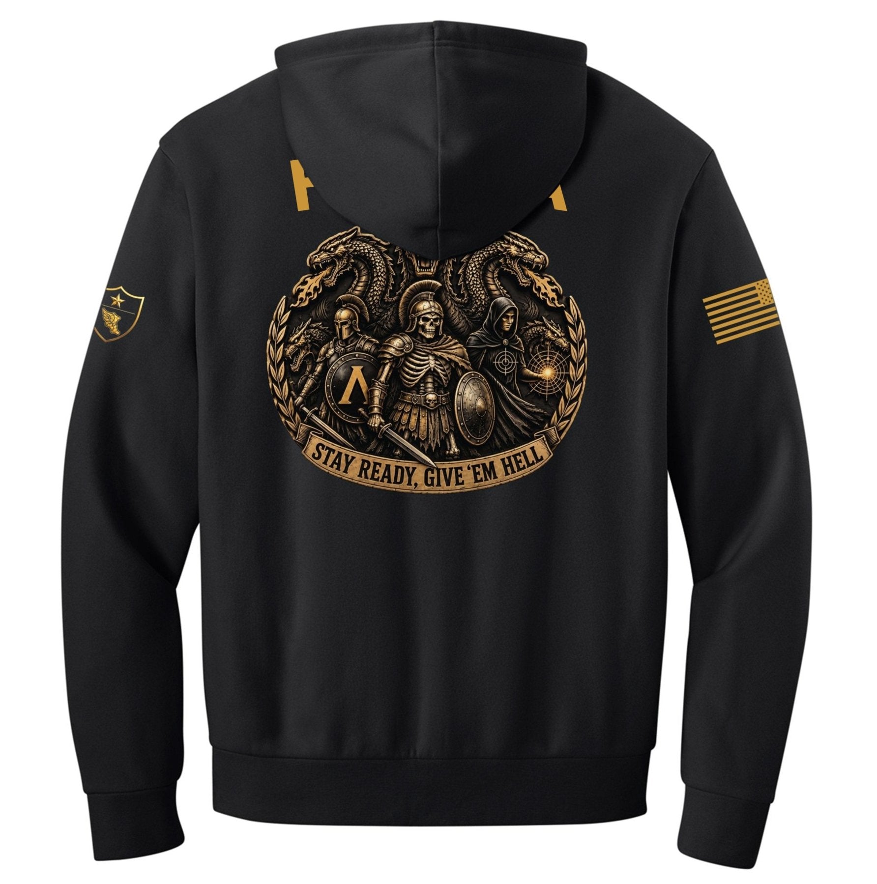 HHC 62D ESB-E Hoodie - Command Team - Small - Private Hoodie