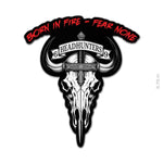 HHT 6-9 CAV Headhunters Sticker - 3.75" - Private Sticker