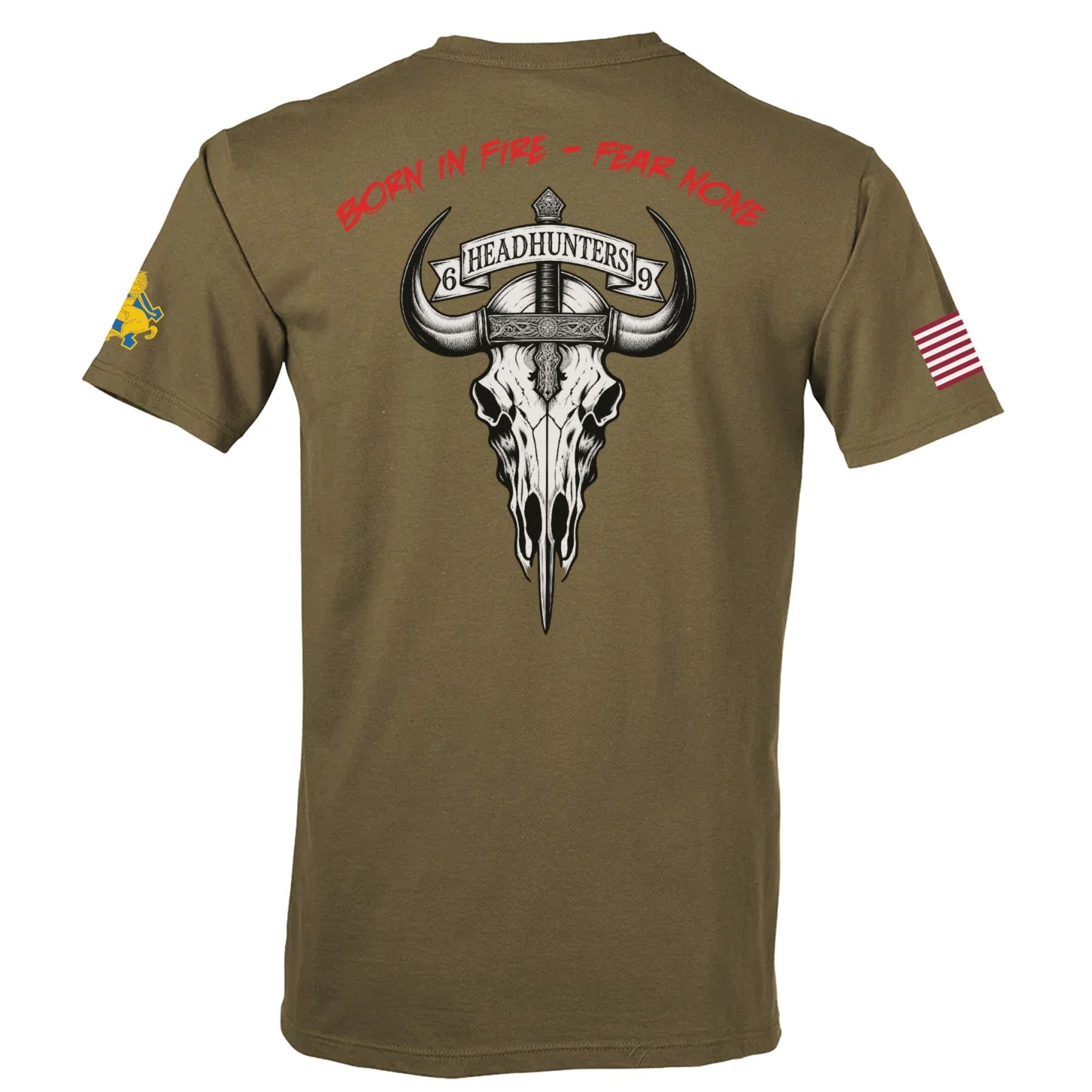 HHT 6-9 CAV Headhunters Uniform Shirt - Small - Private Shirt